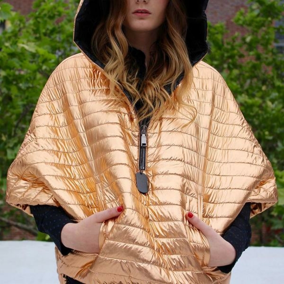 Jackets & Blazers - Poncho jacket